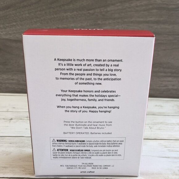 Hallmark Keepsake Disney Encanto We Don't Talk About Bruno Christmas Ornament - Picture 5 of 6